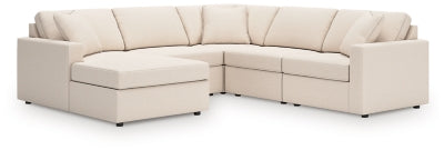 Modmax 5-Piece Sectional with Chaise - Oyster