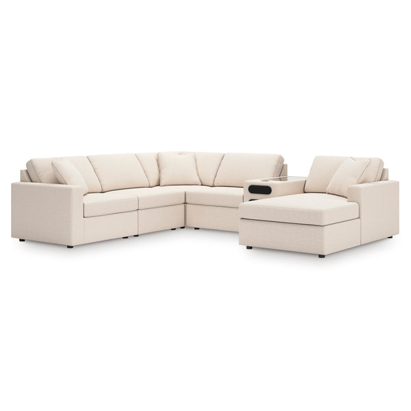 Modmax 6-Piece Sectional with Audio System and Chaise