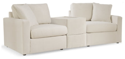 Modmax 3-Piece Modular Sectional Sofa – Stain-Resistant Fabric