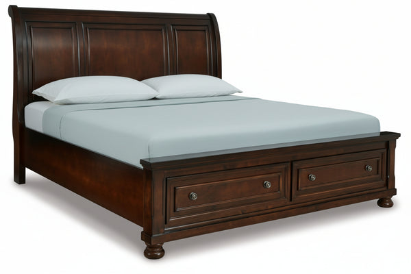 Porter California King Sleigh Storage Bed