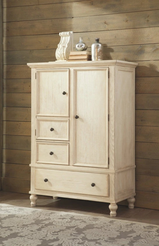 Marsilona White Chest of Drawers – Ashley Homestore Furniture - India