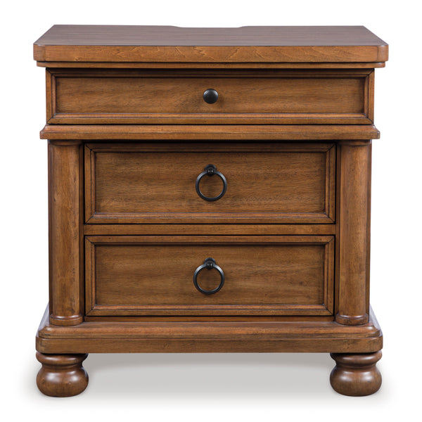 Chadworth Three Drawer Night Stand