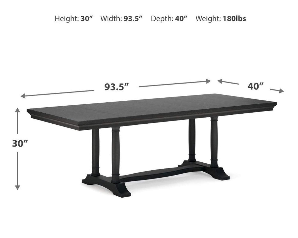 Welltern Dining Extension Table – Ashley Homestore Furniture - India