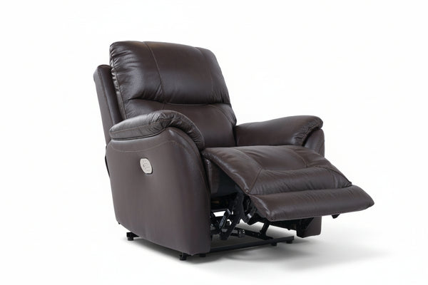 Dellington Power 1 Seater Recliner With Adjustable Headrest - Brown