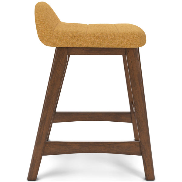 Lyncott Counter Height Bar Stool - Yellow