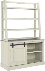 Jonileene Home Office Cabinet with Desk Hutch