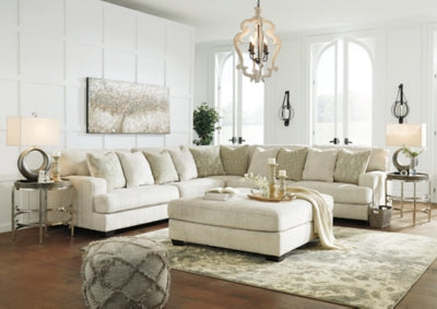 Rawcliffe 3-Piece Sectional with Ottoman – Ashley Homestore Furniture