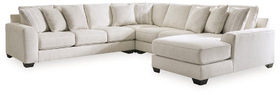 Lerenza 4-Piece Sectional with Chaise