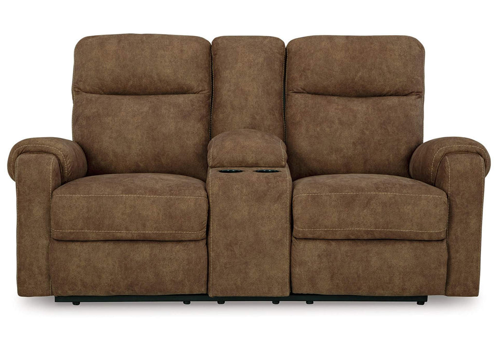 Edenwold Reclining Loveseat With Console