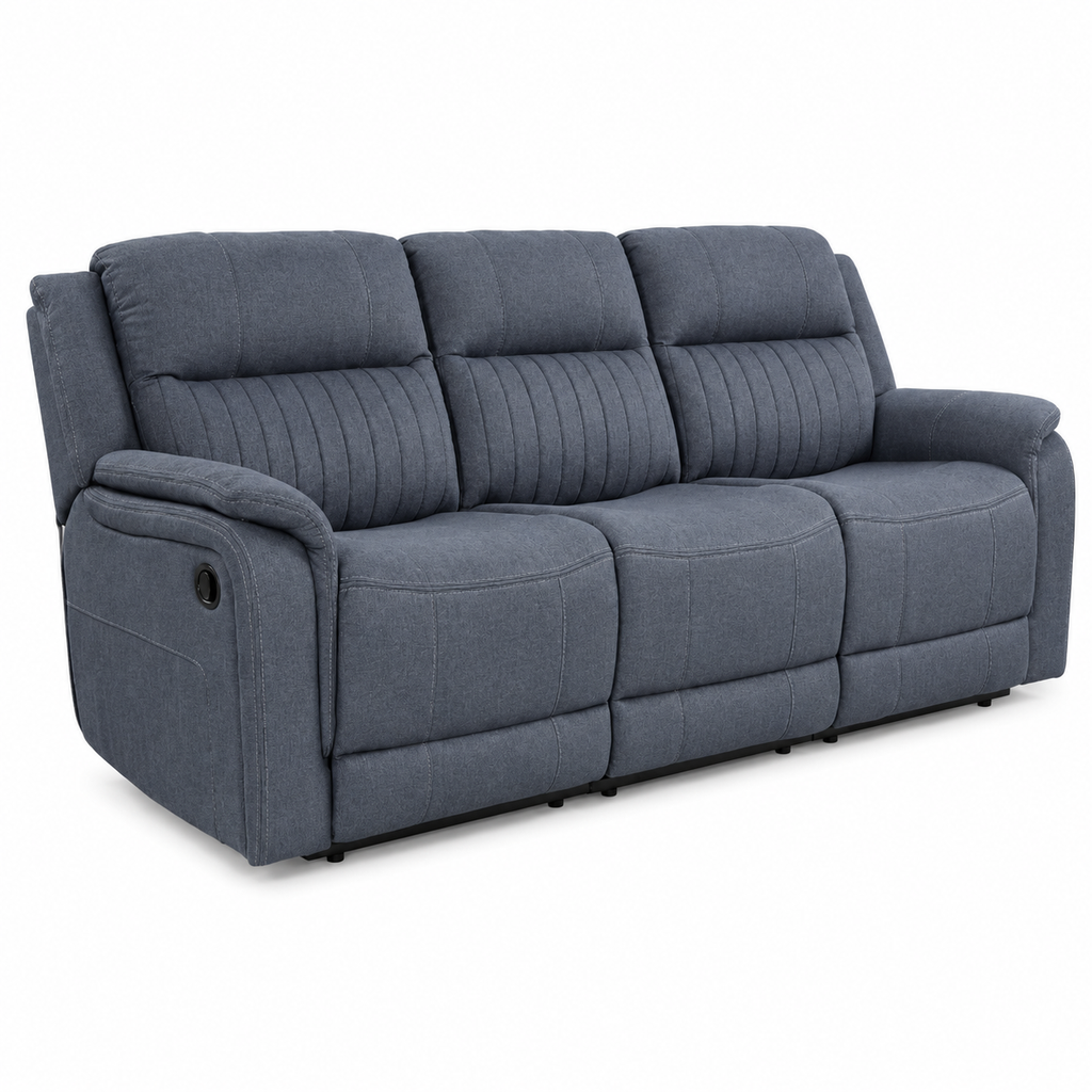 Waldoboro Reclining Sofa - Gunmetal