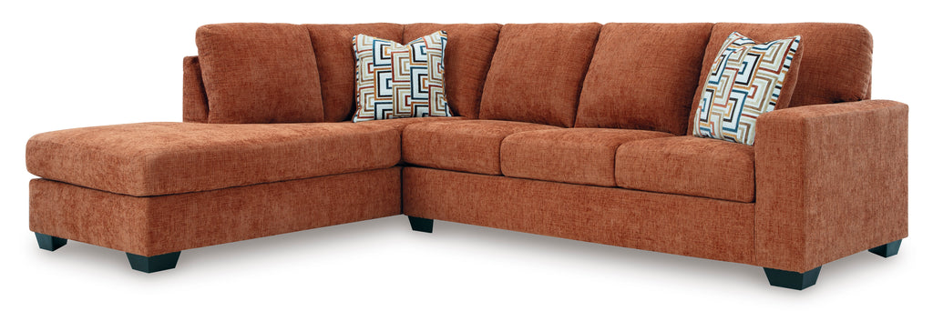 Aviemore 2-Piece Sectional with LAF Chaise - Spice