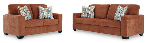 Aviemore Sofa & Loveseat - Spice