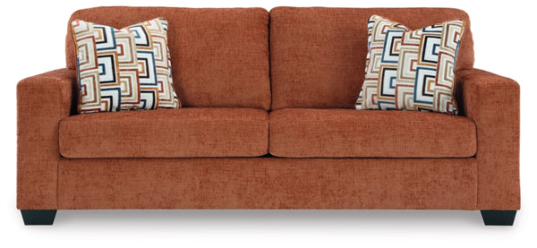 Aviemore 3 Seater Queen Sofa Sleeper - Spice