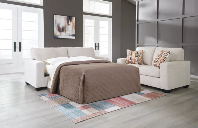 Aviemore 3 Seater Queen Sofa Sleeper - Stone - image 2