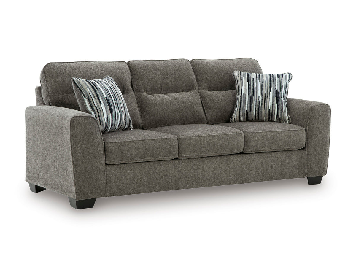 Olten Sofa and Loveseat - Graphite - image 4