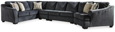 Eltmann 4-Piece Sectional With Cuddler