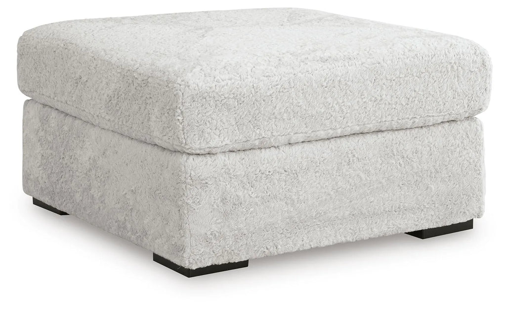 Snodoodle Oversized Accent Ottoman - Arctic