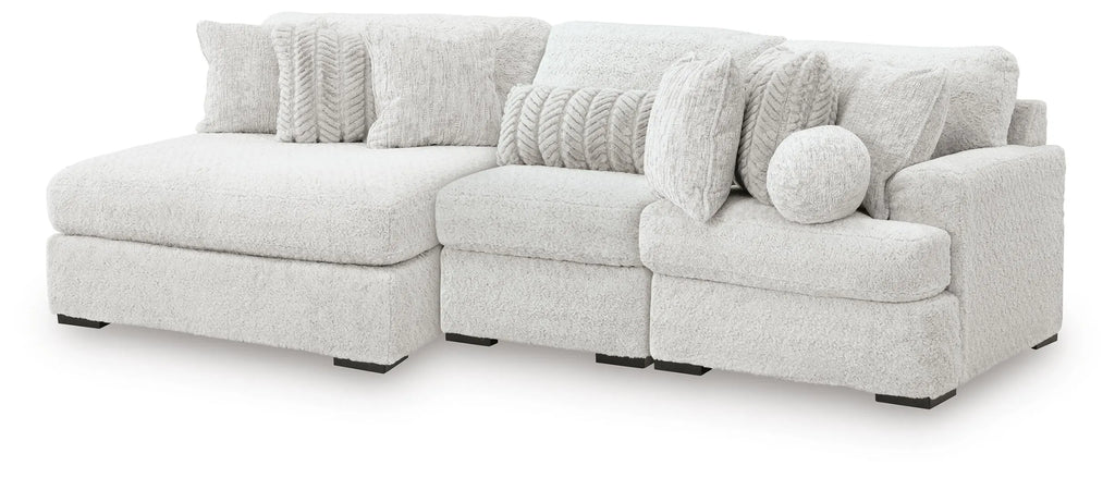 Snodoodle 3-Piece Sectional with Chaise - Arctic