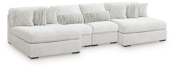 Snodoodle 4-Piece Sectional with Chaise - Arctic