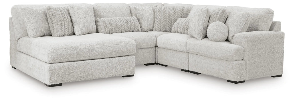 Snodoodle 5-Piece Sectional with Chaise - Arctic