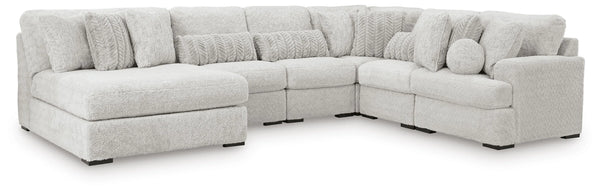 Snodoodle 6-Piece Sectional with Chaise - Arctic