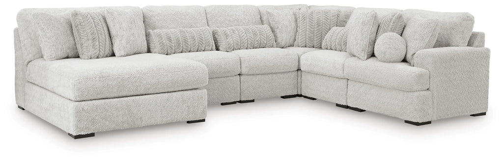 Snodoodle 6-Piece Sectional with Chaise - Arctic