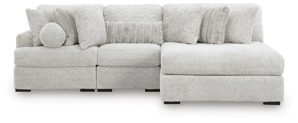 Snodoodle 3-Piece LAF Sectional with Chaise - Arctic