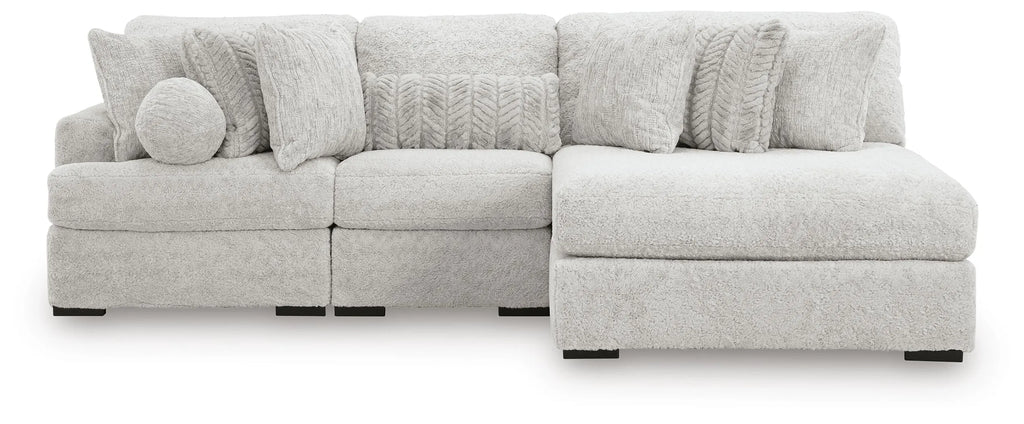 Snodoodle 3-Piece LAF Sectional with Chaise - Arctic