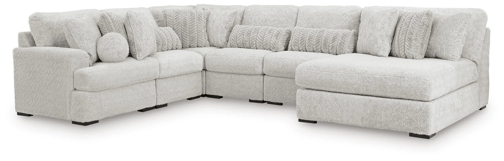 Snodoodle 6-Piece LAF Sectional with Chaise - Arctic