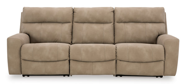 Next-Gen DuraPella 3-Piece Power Reclining Sectional Sofa - Sand