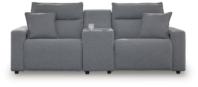 Modmax 3-Piece Power Reclining Sectional - Salt and Pepper