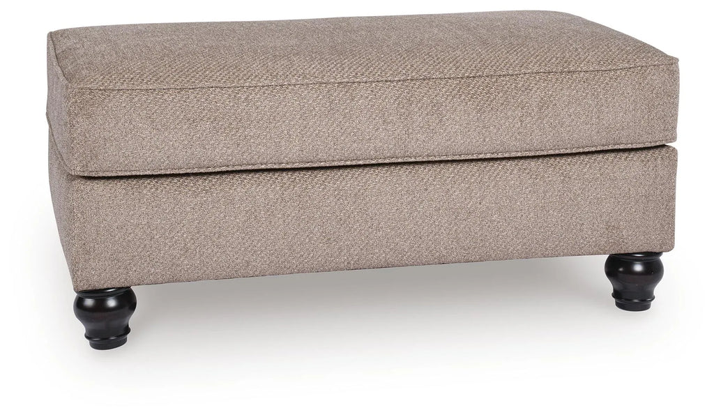 Tight-Rope Ottoman - Pewter