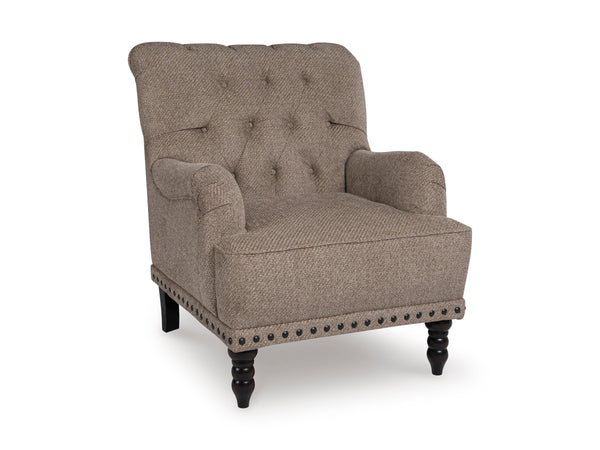 Tight-Rope Accent Chair - Pewter