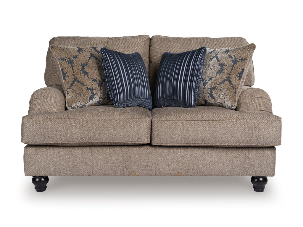 Tight-Rope Loveseat - Pewter