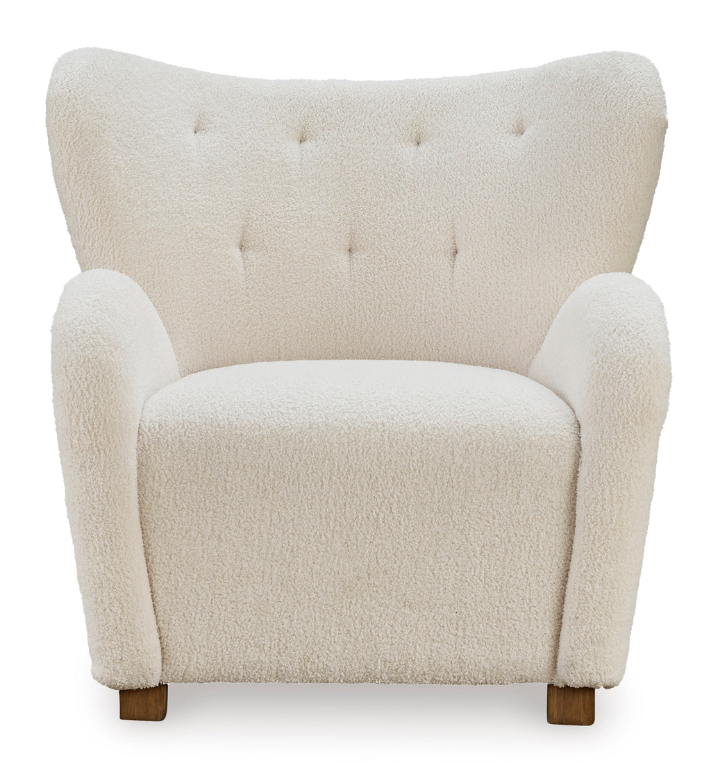 Larbell Accent Chair - Ecru