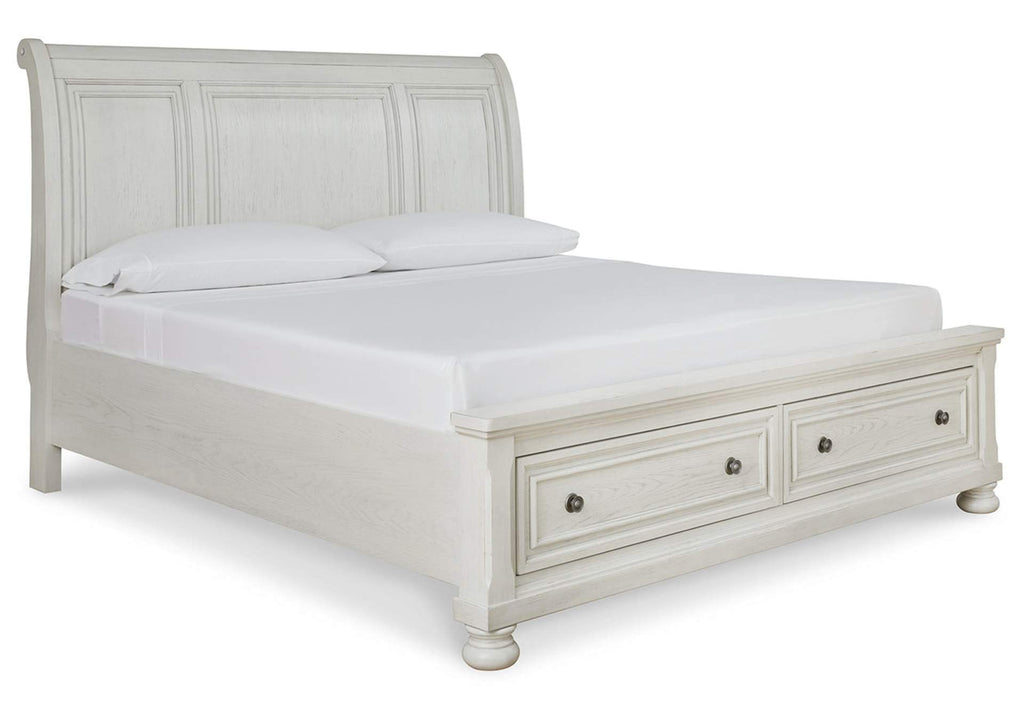 Robbinsdale Queen Sleigh Bed with Storage