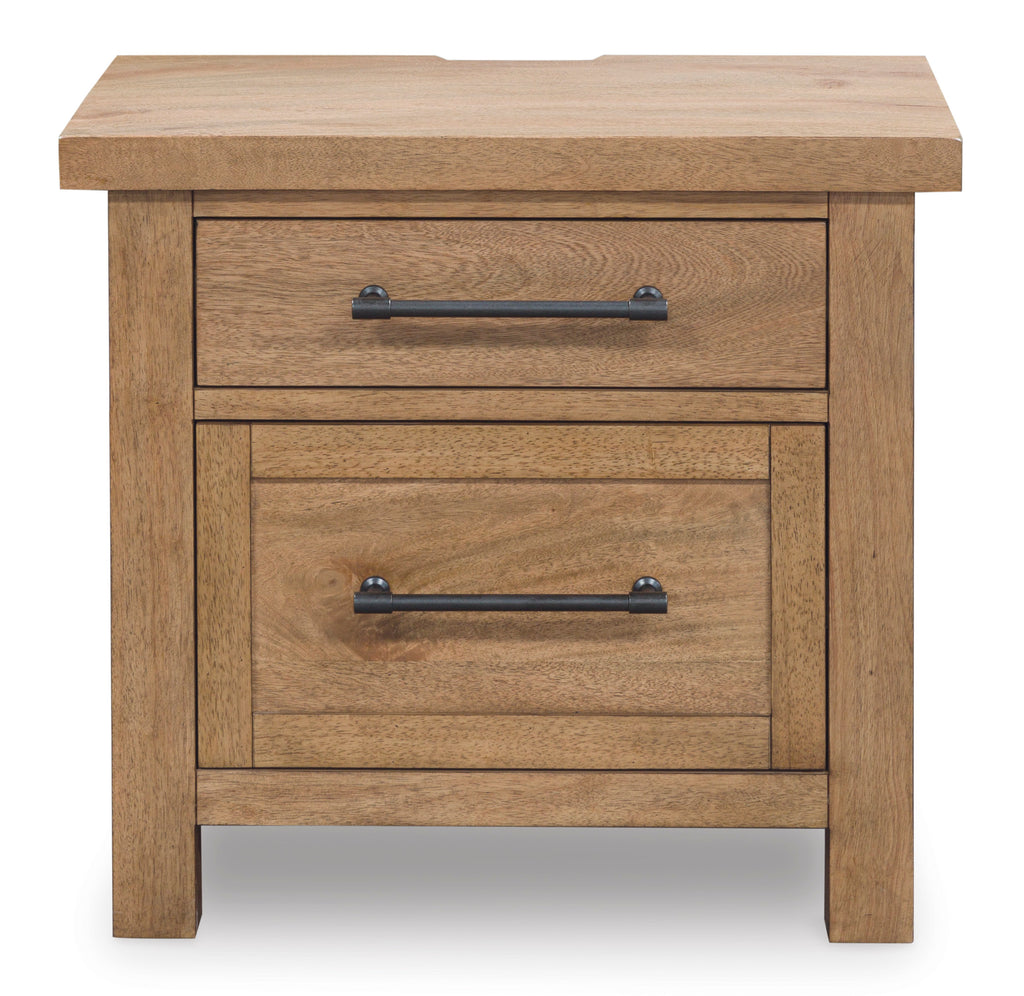 Kristiland Two Drawer Night Stand