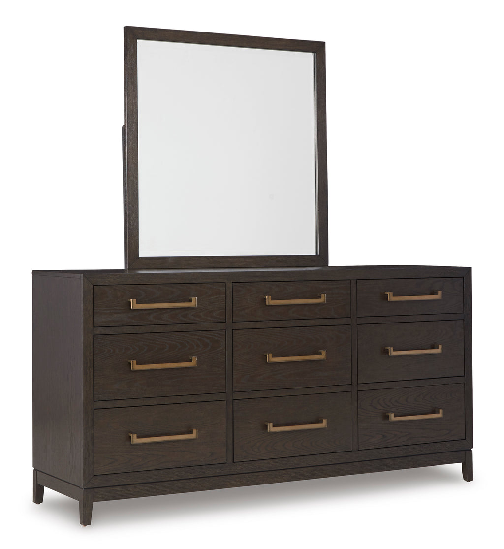 Burkhaus Dresser and Mirror