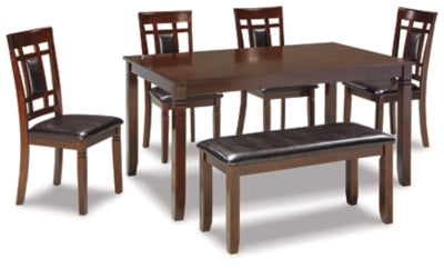 dining table with bench