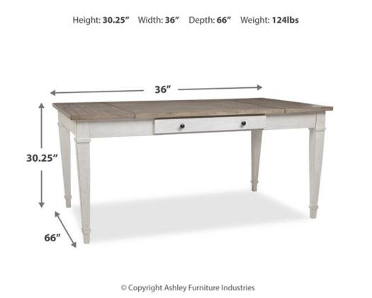 Skempton Dining Table – Ashley Homestore Furniture - India