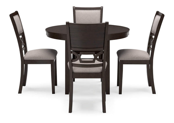 Langwest Dining Table and 4 Chairs (Set of 5)
