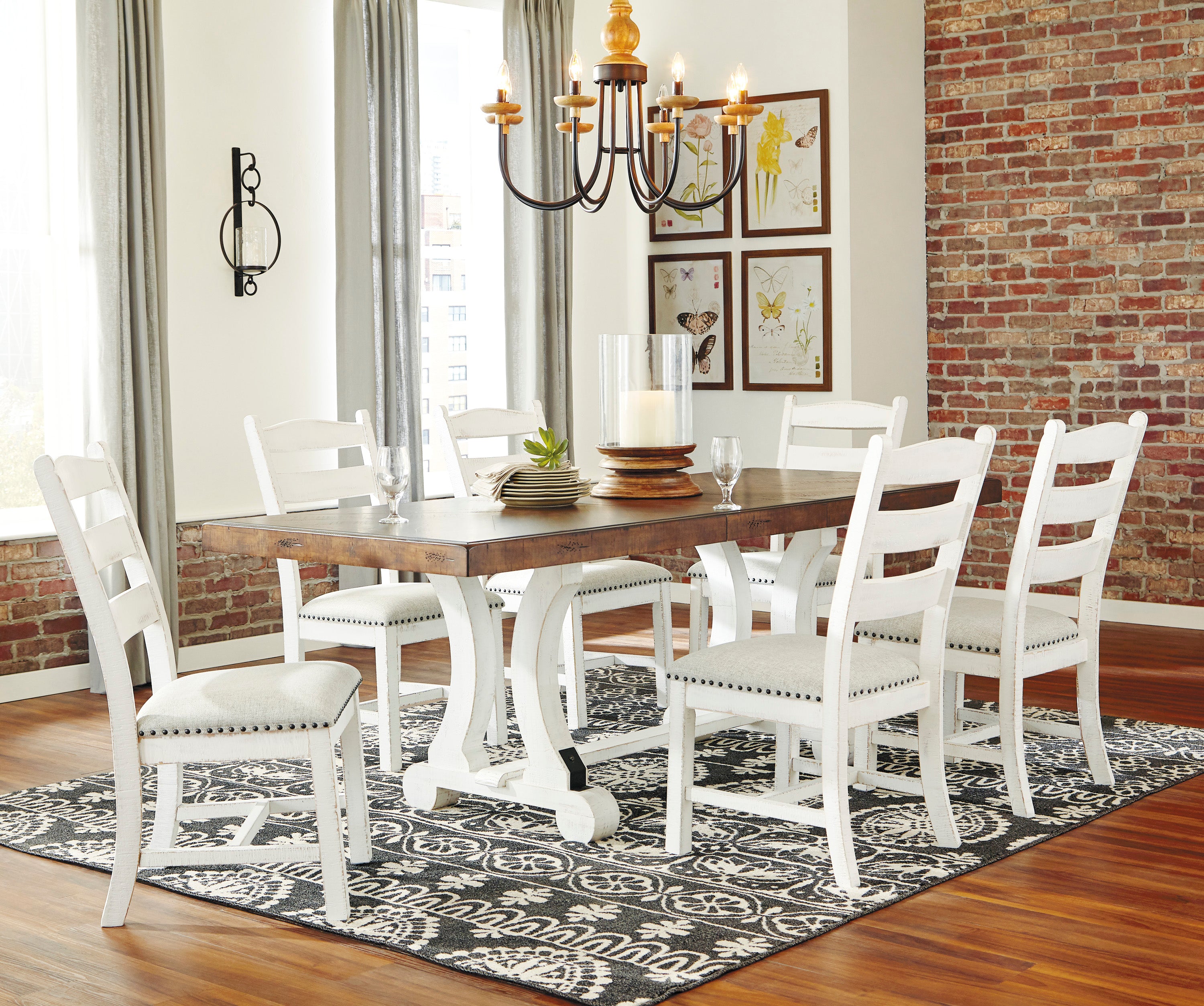 Churchill Urban Barn Dining Set Furniture Valebeck Collection