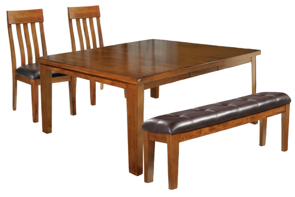 Ralene Dining Table and 2 Chairs and Bench