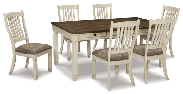 Bolanburg Dining Table and 6 Chairs with Server