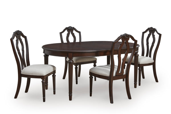 Lavinton Dining Table & 4 Chairs (Set of 5)