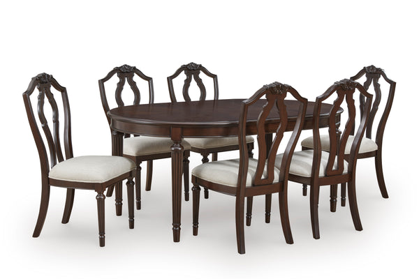 Lavinton Dining Table & 6 Chairs (Set of 7)
