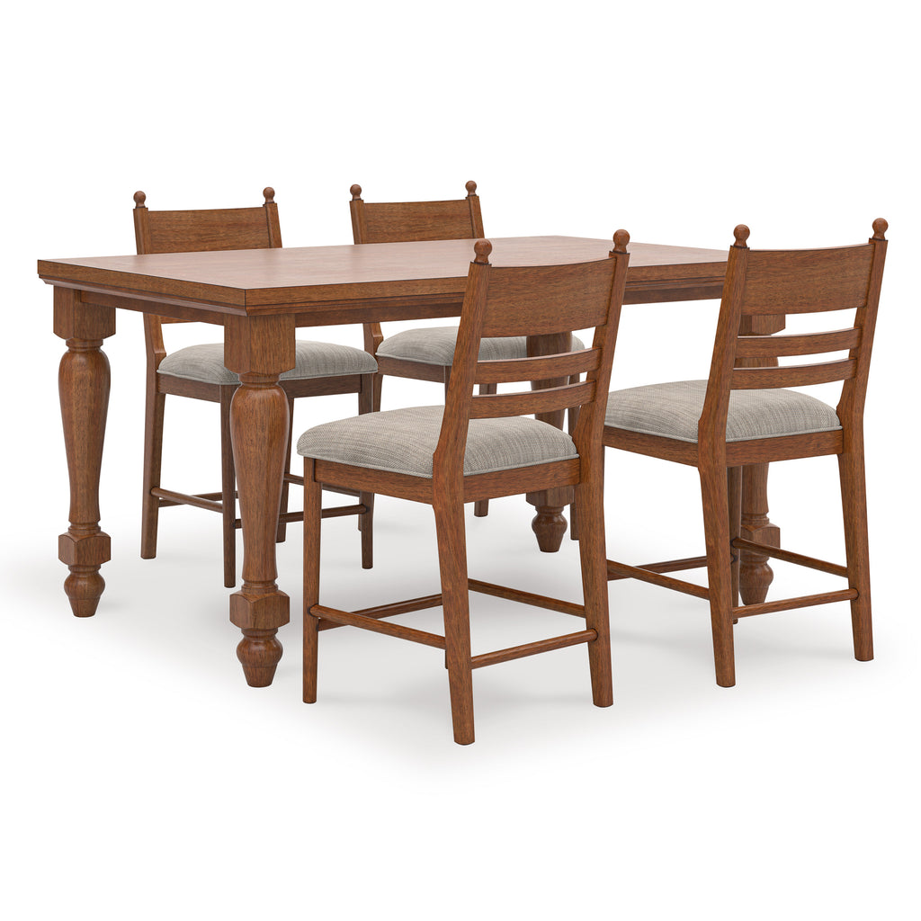 Chadworth Dining Table & 4 Chairs (Set of 5)