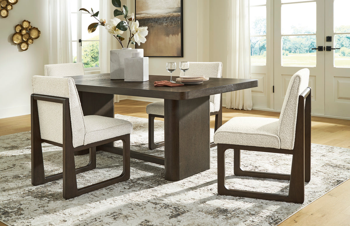 Darimore Dining Table and 4 Chairs - Burnished Brown (Set of 5) - image 3