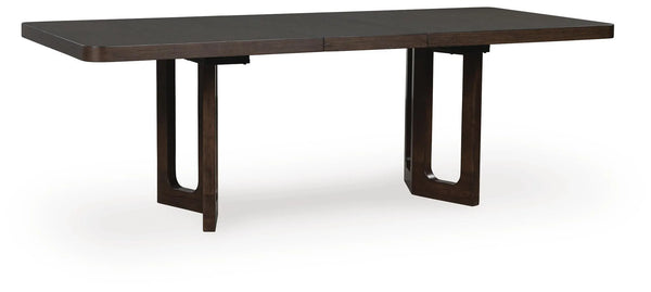 Breckington Dining Extension Table - Dark Brown