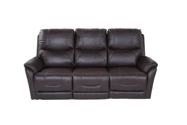 Dellington Power Recliner Sofa With Adjustable Headrest - Brown